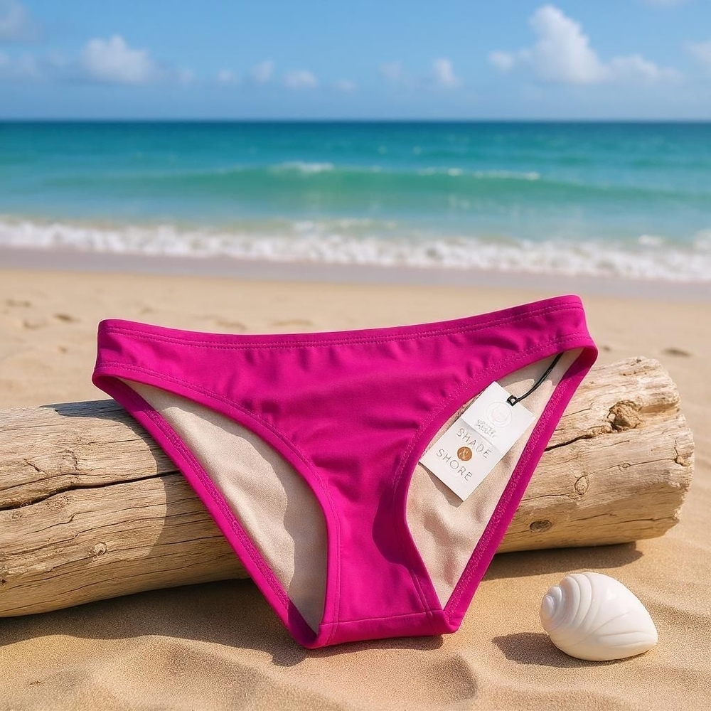 Shade & Shore Women's Pink Bikini Bottoms NWT